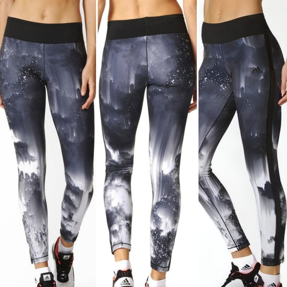 Adidas Climalite WOW Drop 3 Abstract Leggings